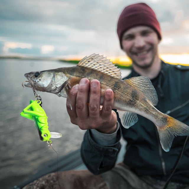 Señuelo De Pesca De Cigarra, Anzuelo Agudo Agudo Micro Señuelos De Pesca Altamente Simulados Para Pescar