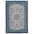 thumbnail image 6 of Emerald Collection Cream/ Blue Rug, Multiple Sizes, 6 of 6