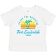 thumbnail image 3 of Inktastic Summer Enjoy the Sunshine Fort Lauderdale Florida in Blue Boys or Girls Toddler T-Shirt, 3 of 5