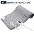 thumbnail image 1 of SNNROO 1pc Heating Pad For Back  Neck  Shoulder  Abdomen  Waist  Knee  And Leg Comfort - 6 Heat Settings  4 Timer Settings  2-Hour Auto-Off  Machine Washable  Moist/Dry Heat - Extra Large, 1 of 7