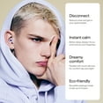 thumbnail image 3 of Loop Quiet 2 Ear Plugs – Ultra-Comfy Reusable Noise-Reducing Earplugs For Sleep, Deep Focus, Travel, Noise Sensitivity | Flexible Hearing Protection | Customizable Fit | 24dB (SNR) Noise Reduction, 3 of 8