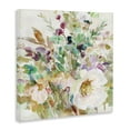 thumbnail image 4 of Stupell Industries Opaque Distressed Blooms Plants & Flowers Painting Wrapped Canvas Art Print Wall Art, 17 x 17, 4 of 8