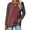 1# Wine Red, variant on Women T Shirts Casual Long Sleeve Tunic Tops Fall Round Neck Color Block Loose Fit Raglan Blouses Wine Red Block Shirts