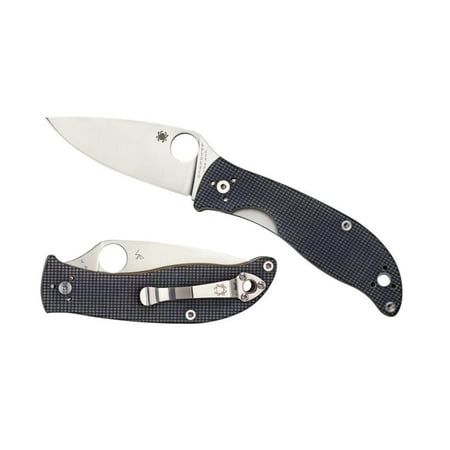 Polestar G-10 CTS BD1 PlainEdge Folding Knife, Black, Left/Right, Value folder family with a ergonomic lightweight design By