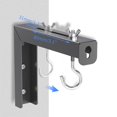thumbnail image 3 of Soporte de pared para pantalla de proyector Suptek L-Brackets PRL001B negro, 3 of 5