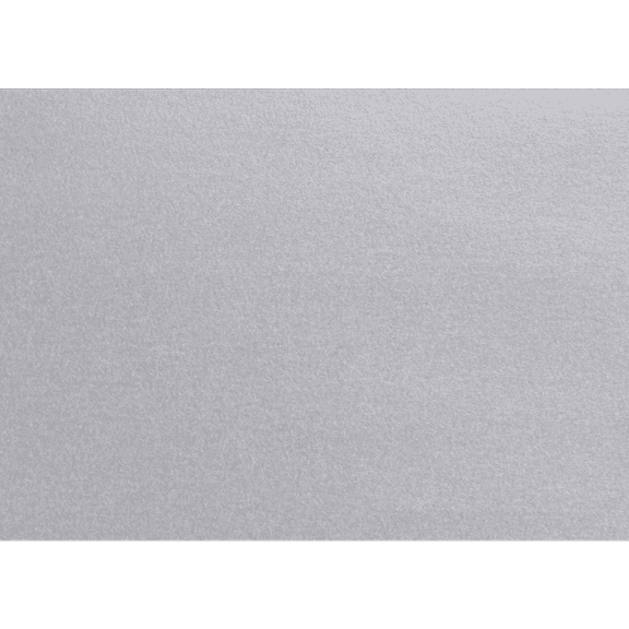 LUXPaper A1 Flat Card, 3 1/2 x 4 7/8, Silver Metallic, 50/Pack