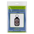 thumbnail image 4 of Bead embroidery kit on artificial leather Key ring FLBB-095, 4 of 4