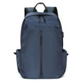 thumbnail image 2 of Spencer Shoulder Backpack Waterproof Bookbag Casual Laptop Backpack with USB Charging Port for for Men and Women, Backpack for College Travel Business Daily use, Blue, 2 of 12