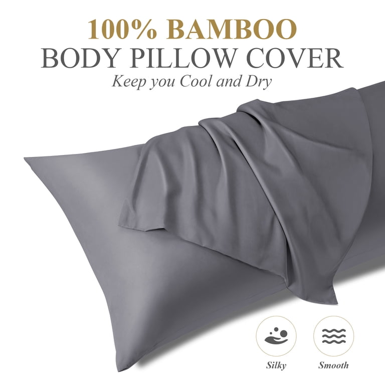 SORMAG Bamboo Body Pillow Cover, Cooling and Breathable photo 8