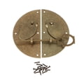 thumbnail image 2 of jifeng Cabinet Doors, Chinese Wardrobe Book Antique Lock Piece Surface Mounted, 2 of 9