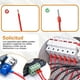 thumbnail image 3 of Kit de Terminales para Cable Sendowtek Azul Juego de Alicates para Cables Eléctricos HCS8 6-4A 1200p, 3 of 9