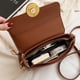 thumbnail image 3 of Monederos para mujer Bolso pequeño de hombro Lindo clutch de diseñador Bolsos de mano Bolso cruzado Hobo marrón:;:;, 3 of 5