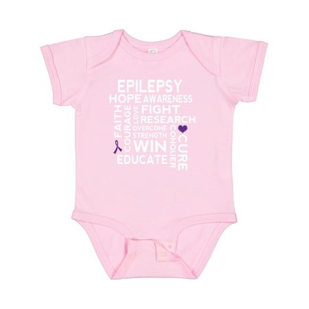 

Inktastic Epilepsy Awareness Walk Shirt Gift Baby Boy or Baby Girl Bodysuit
