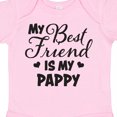 thumbnail image 4 of Inktastic My Best Friend is My Pappy with Hearts Boys or Girls Baby Bodysuit, 4 of 5