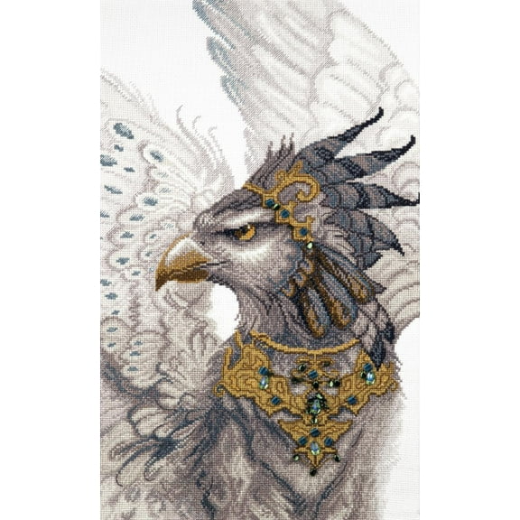 M-521C Counted cross stitch kit Griffin