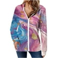 thumbnail image 1 of QTOCIO Chandails à Capuchon pour Femmes Tendance, Chandails à Capuchon Oversize pour Femmes, Longue Poche pour Femmes, 1 of 6