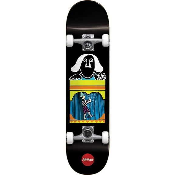 Alian's Puppet Master Complete Skateboard 8.12 Black