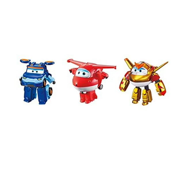 Figuras de acción Super Wings sobrealimentadas Jett Golden Boy Leo