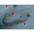 thumbnail image 4 of oneOone Cotton Poplin Fabric Watermelon Fruit Print Sewing Fabric BTY 56 Inch Wide, 4 of 4