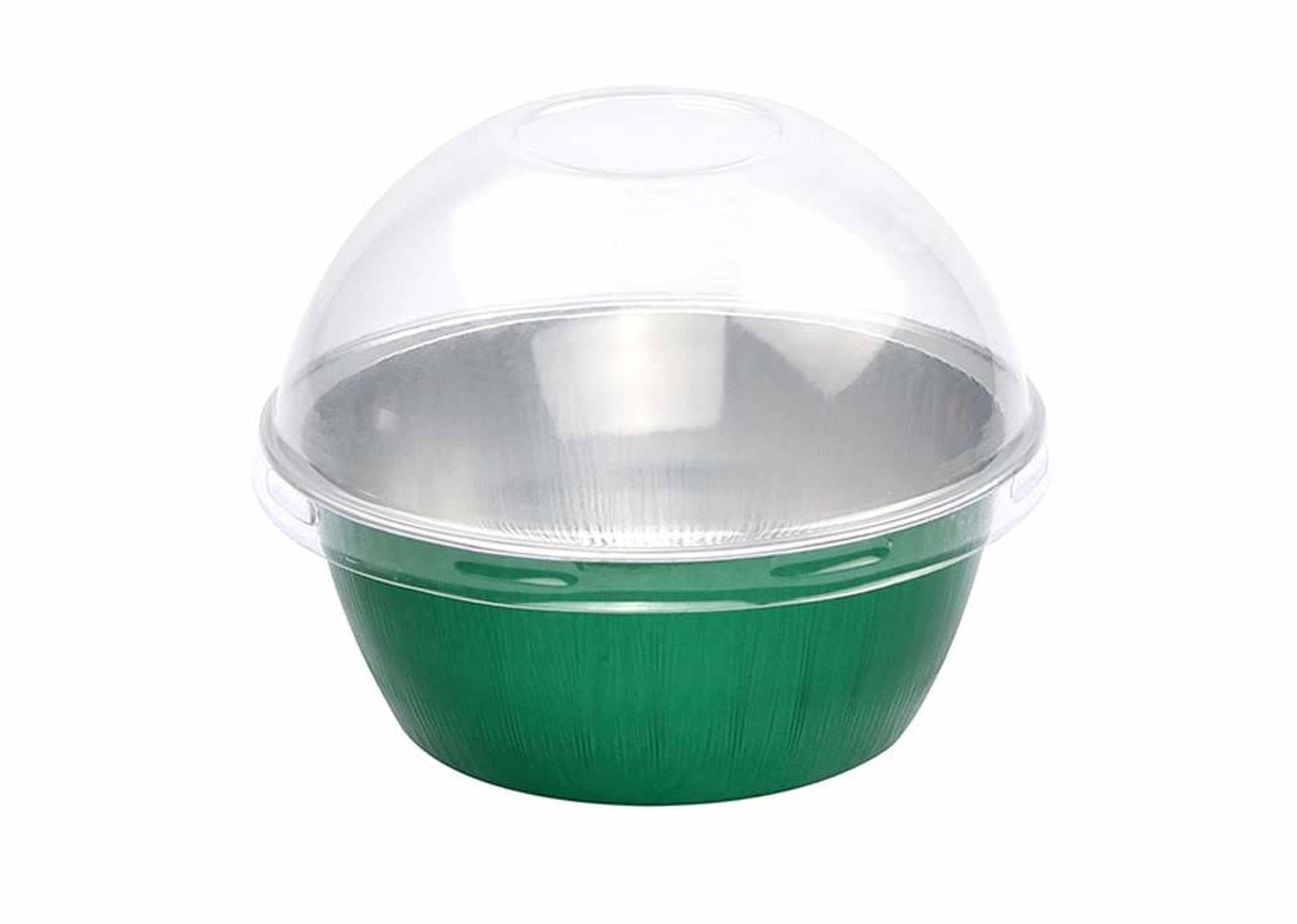 4 oz. Disposable Colored Aluminum Ramekins with Lids Case of 2000 