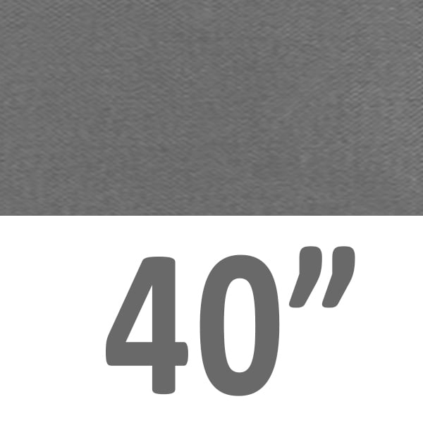 40in - Gray