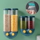 thumbnail image 5 of Dispensador de granos y alimentos secos de doble montaje en pared para el hogar, la cocina, el desayuno, las mascotas, Grande, 5 of 7