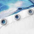 thumbnail image 3 of Erosebridal 3D Dolphin Curtains and Drapes (38x45), Glitter Diamond 30%-50% Blackout Curtains for Bedroom, Ocean Animal Curtains for Living Room, Window Curtains Room Decoration, 3 of 6