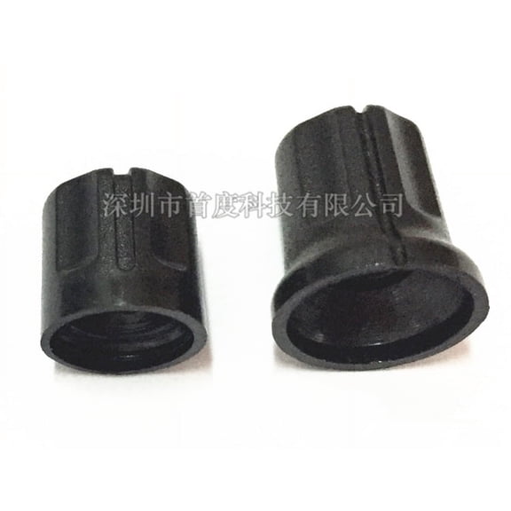 QIDITONG 2pcs Volume Control Knobs Rotary Knob Replacement Insert Shaft Volume Knob and Channel Selector Knob for Radio with Adjustable Control