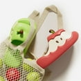thumbnail image 4 of Sandalias de playa antideslizantes de verano con forma de manzanas de dibujos animados en 3D, zapatos de ducha, 4 of 7