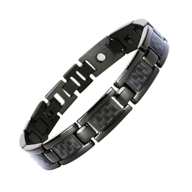 EGNMCR Bracelets pour Femmes Titane Amincissantthérapie Bracelet Magnétique Bracelet Bracelet de Magnétothérapie Bijoux Bracelet pour Couple Smart Watch