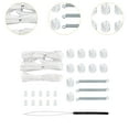 thumbnail image 6 of funtasica RV Pleated Shade Repair Kit Repair and Maintain Lightweight Trailer Replacement Hardware Accessories RV Repairing Kit White, 6 of 8