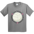 thumbnail image 3 of Inktastic Volleyball Gifts for Girls Youth T-Shirt, 3 of 5