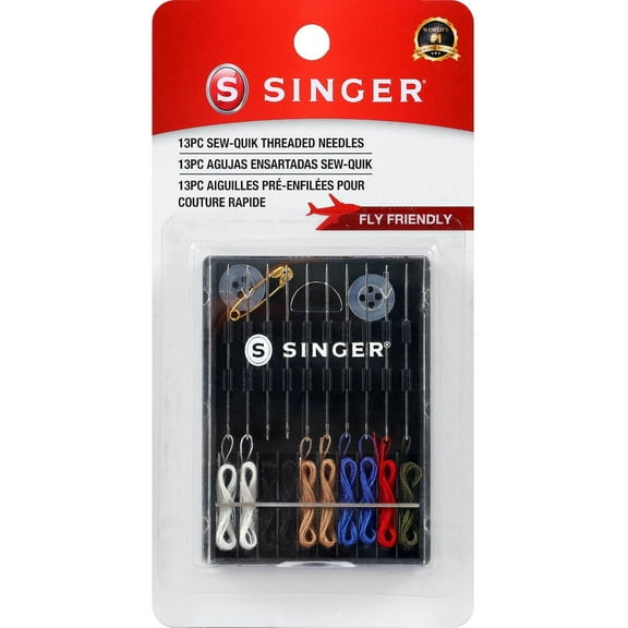 Singer Sew-Quik Threaded Hand Needle Kit-
