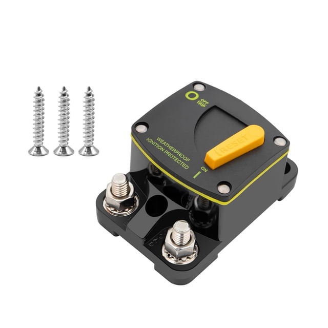 TAPDRA 12V-48V 300 Amp Automotive Circuit Breaker Overload Protection Short Circuit Protection For Trolling Motor Amplifier