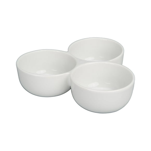BIA Cordon Bleu 3-Section Joined Bowl, White