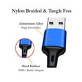 thumbnail image 4 of Cable de carga múltiple 3 en 1 Innotech USB 4 pies, 4 of 7