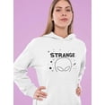 thumbnail image 2 of Cool Strange Alien Design Hoodie Women -GoatDeals Designs, Female 3X-Large, 2 of 4