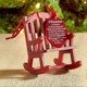 thumbnail image 5 of Christmas In Heaven Wooden Chair Pendant Memorial Red Chair Decoration Christmas Tree Hanging Ornament, 5 of 5