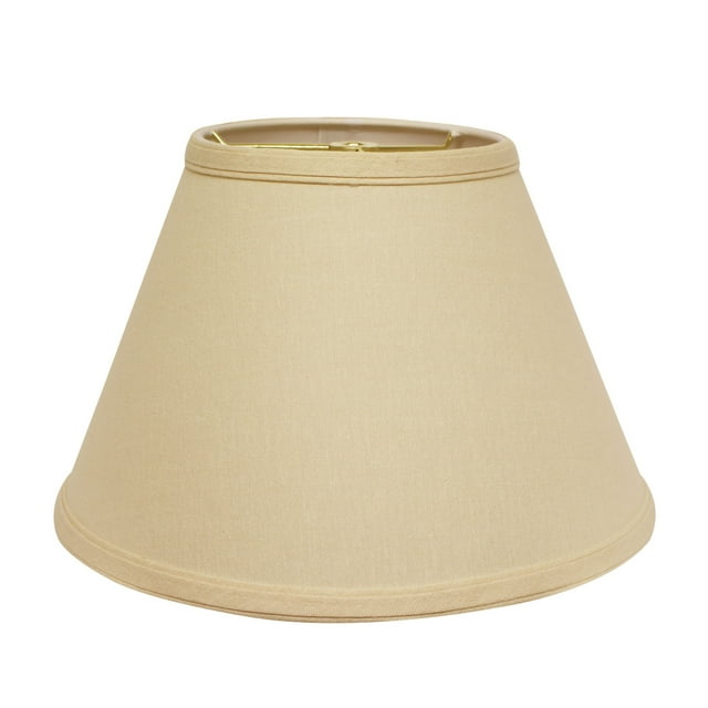 Cloth & Wire HI01323 Slant Empire Hardback Lampshade with Washer Fitter, Beige