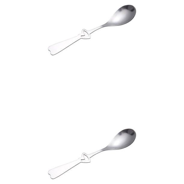 Matsuzay Cuchara de azúcar Vajilla para parejas Postre Tenedor Vajilla Cuchara para revolver Type1 NO1