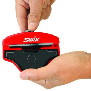 Swix Base-Side Dual Edger Ski Snowboard Tool with Metal File 9 Angles