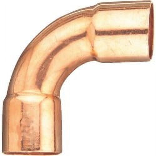 Wrot Copper 90 Elbow Long Turn 7/8 Cxc Ctp-C078l