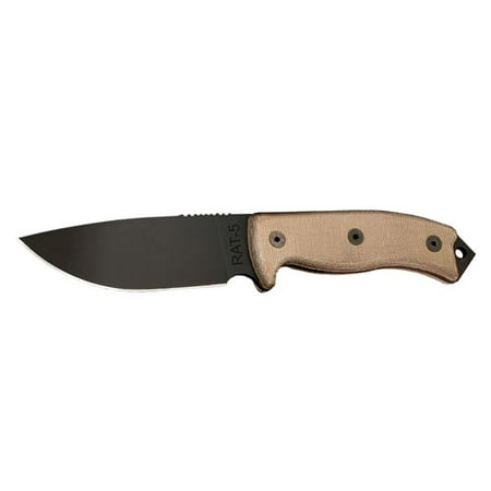 Black Recurve Blade Nylon Sheath - RAT-5 Fixed Blade Nylon Sheath