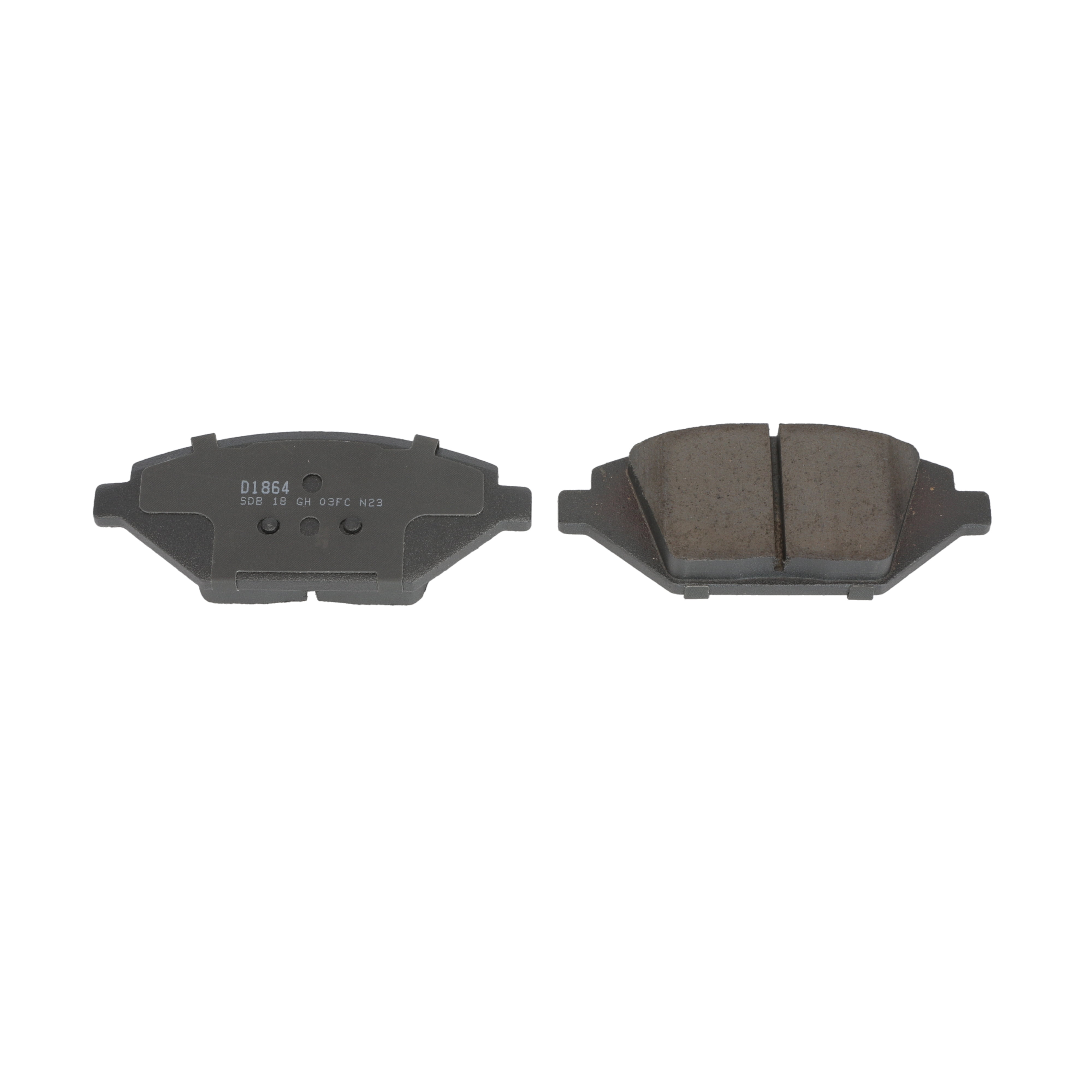 Winstop Brake Pad Set, Front WS.1864.0.C, Chevrolet Spark 2016