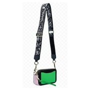 Marc Jacobs Womens Snapshot Camera Bag, Black/Baby Pink One Size M0012007-978