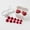 Red, variant on Heart Shaped Wireless Earbuds, Bluetooth 5.3 Headphones Digital Intelligent Control Bluetooth Earphones Noise Reduction Sports Wireless In Ear Bluetooth Earphones Clearance