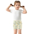 thumbnail image 5 of joogoo Retro Floral-a3 Girls Lined Shorts Bike Dance Bottoms 8Y, 5 of 7