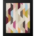 thumbnail image 2 of Vess, June Erica 12x14 Black Modern Framed Museum Art Print Titled - Confetti IV, 2 of 5
