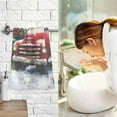 thumbnail image 7 of Cotton Bath Towels Soft Face Towel Absorbent Quick Dry Christmas Tree Truck Snowman 16"x28", 7 of 7