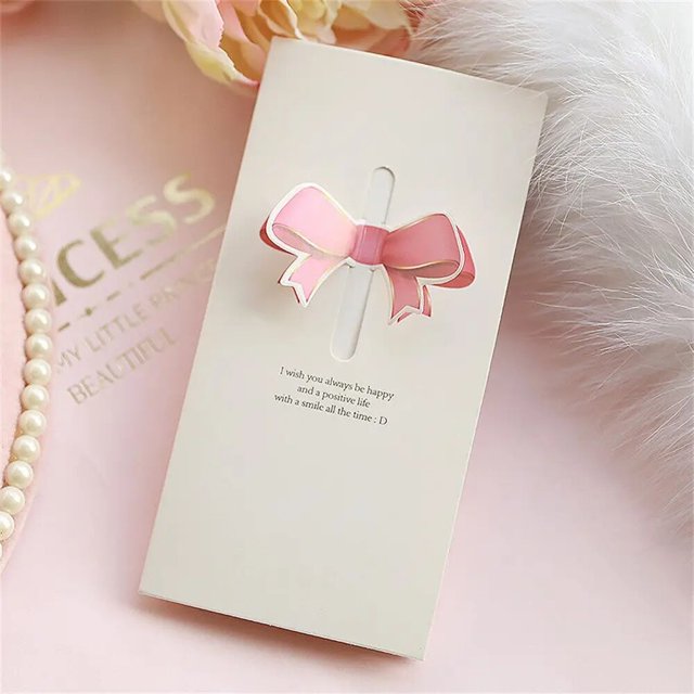 Tarjetas de papel de felicitación, suministros de fiesta creativos, tarjeta de nombre, tarjeta de mensaje pequeña, tarjeta de felicitación hecha a mano, nueva, alta calidad, agradable